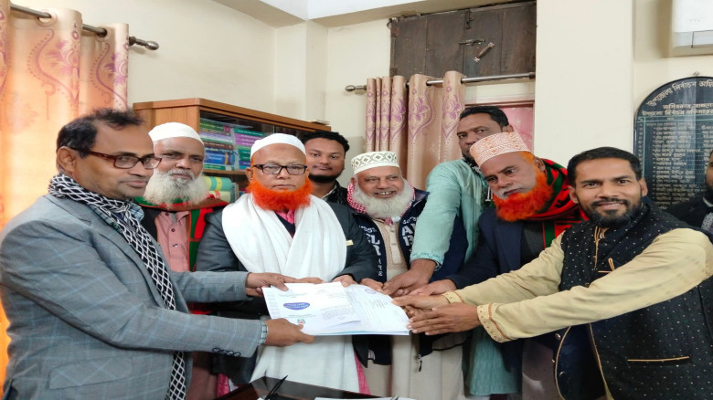 ব্রাহ্মণবাড়িয়া-১ নাসিরনগর আসনে জামায়াত প্রার্থী অধ্যাপক এ.কে