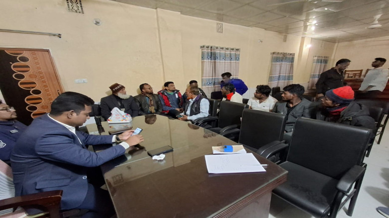 নির্বাহী ম্যাজিস্ট্রেট আবু নাছির এর অভিযানে কচুয়া অবৈধভাবে ক