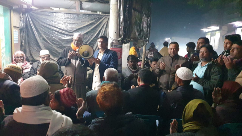 খলিফাপাড়া ৪ নং ওয়ার্ড বিএনপি বিএনপি'র মতবিনিময় সভা