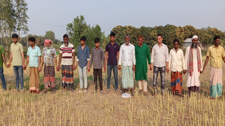 সিংড়ায় কৃষকের ৫০ হাজার টাকার সরিষা নষ্ট, দোষীদের শাস্তির দাব