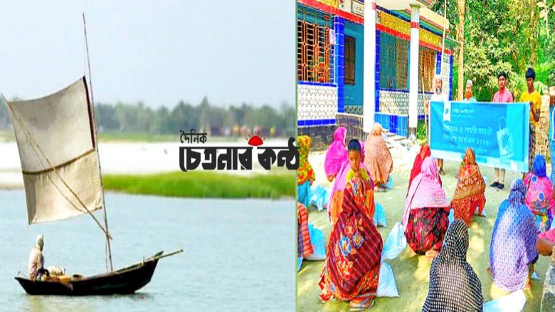 পদ্মার পাড়ে তরুণ তরুণীকে জিম্মি করে  ছিনতাই