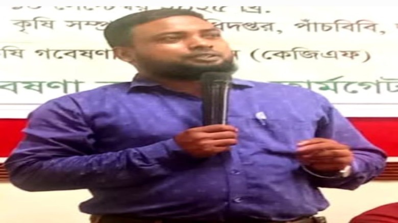 পাঁচবিবি উপজেলা কৃষি অফিসারের উদ্বুদ্ধকরণের মাধ্যমে বৃদ্ধি প