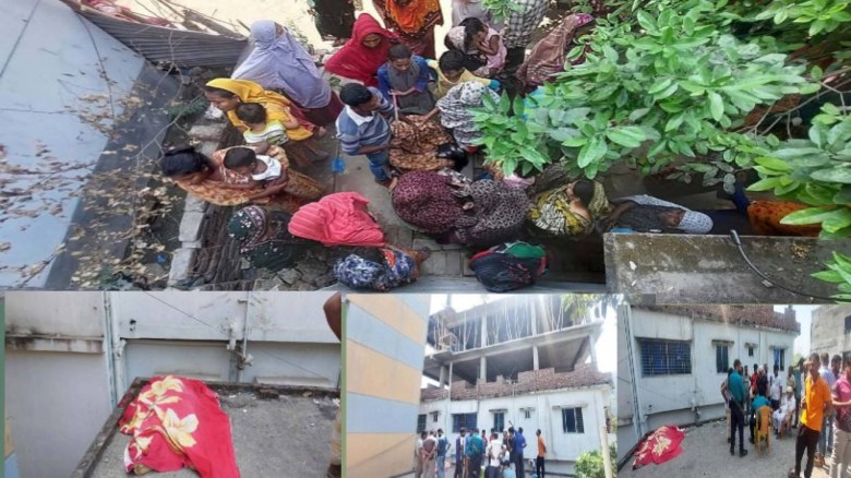 রাজশাহীতে চারতলা ভবন থেকে পড়ে নির্মাণ শ্রমিকের মৃত্যু
