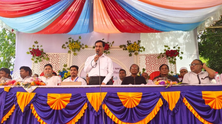 নওগাঁর খিদিরপুর উচ্চ বিদ্যালয়ে প্রথমবারের মতো পূর্ণ মিলনী অন