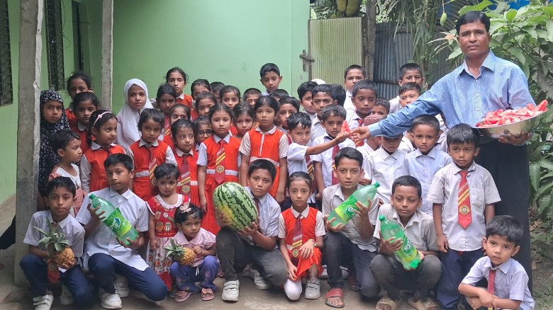 কচুয়ায় তেতৈয়া ফয়সাল আইডিয়াল কিন্ডার গার্টেনে পহেলা বৈশাখ 