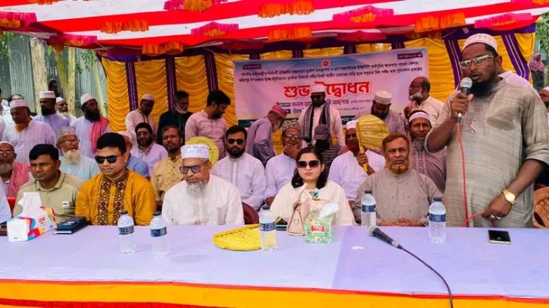 ফরিদপুরে খাল পুনঃখনন প্রকল্পের উদ্বোধন করলেন এমপি মাওলানা আল