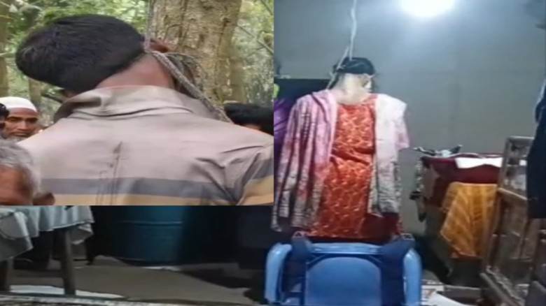 জয়পুরহাটের ক্ষেতলালে একই দিন গলায় ফাঁস দিয়ে দুইজনের আত্মহত্য