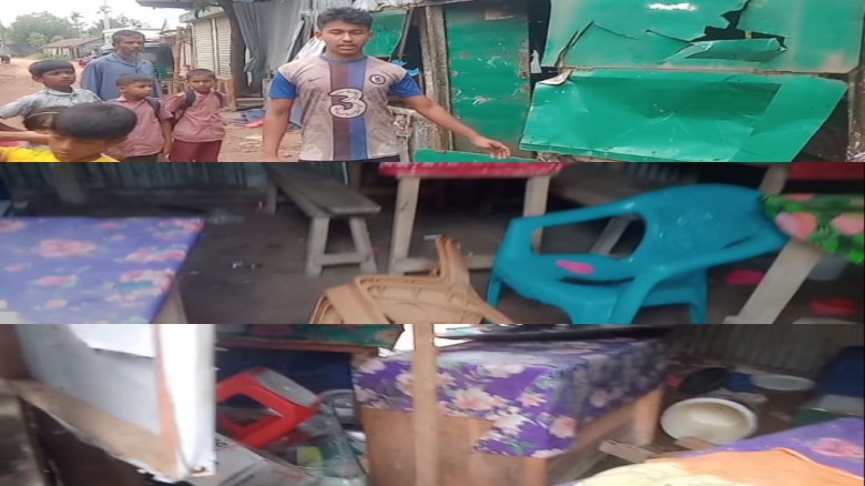 নাসিরনগরে রাতের আঁধারে গোষ্ঠীগত দ্বন্দ্বে ভয়াবহ সংঘর্ষ বাড়ি-