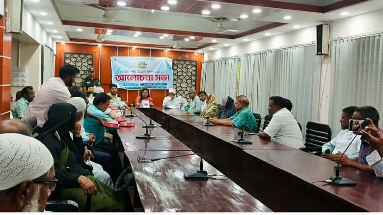ক্ষেতলালে জাতীয় পল্লী উন্নয়ন দিবস পালিত