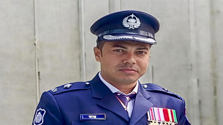 বগুড়ার নন্দীগ্রাম থানার তদন্ত ওসি রাজু কামালের মাদকবিরোধী অ