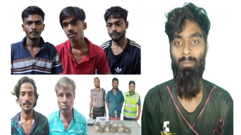মহানগরীতে ট্যাপেন্টাডল, ইয়াবা ও গাঁজাসহ ৬ মাদক কারবারি গ্রেফ