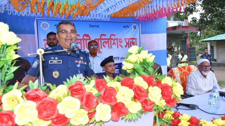 ধামইরহাটে কমিউনিটি পুলিশিং সভা: মাদক, বাল্যবিবাহ ও কিশোর অপর