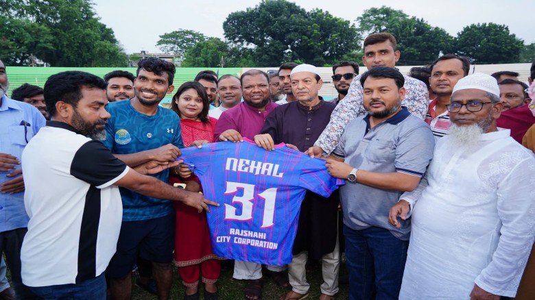 জেলা প্রশাসক গোল্ডকাপ ফুটবল টুর্নামেন্টে রাজশাহী সিটি কর্পোর