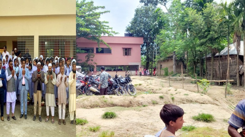 চার বছর না যেতেই ২২ লাখ টাকার ভবন ভাঙ্গা, মালামাল বিক্রি এক 