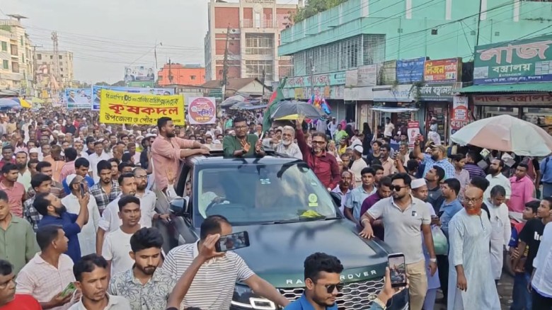 ঈশ্বরগঞ্জে বিএনপির ৪৮তম প্রতিষ্ঠাবার্ষিকীতে বর্ণাঢ্য শোভাযাত