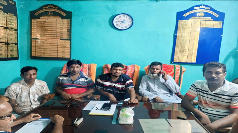 রহনপুরে মাদক নির্মূল কমিটির সাংবাদিকদের সঙ্গে মতবিনিময়